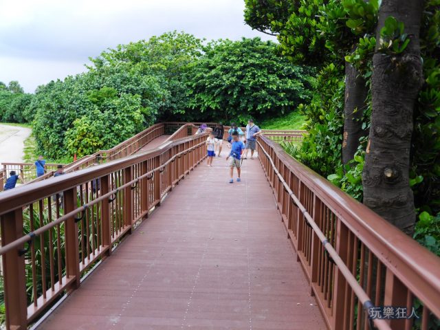 『海洋博公園』翡翠海灘-海岸散步道